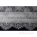 100% Nylon Panel Lace Fabric Untuk Bridal